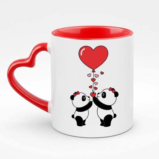 3TONE HEART MUG